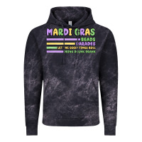 Cloud Black mardi gras beads Vintage Hoodie - MaliasSmallBusiness