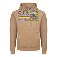 Vintage Coffee mardi gras beads Vintage Hoodie - MaliasSmallBusiness