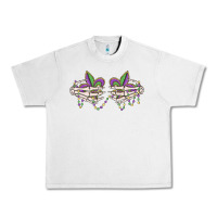 Lunar Rock skeleton hands mardi gras Urban Heavy Tee - MaliasSmallBusiness