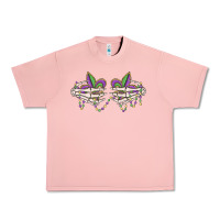 Salmon skeleton hands mardi gras Urban Heavy Tee - MaliasSmallBusiness