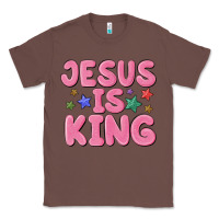 Chestnut jesus is king Classic Tee - MaliasSmallBusiness