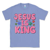 Colony Blue jesus is king Classic Tee - MaliasSmallBusiness