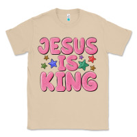 Mushroom jesus is king Classic Tee - MaliasSmallBusiness