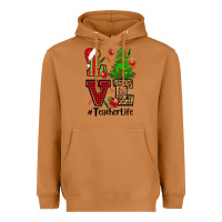 Meerkat love teacher life christmas Heavyweight Hoodie - CowGirlArtShop
