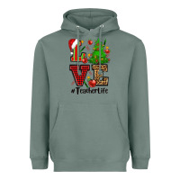 Sage love teacher life christmas Heavyweight Hoodie - CowGirlArtShop