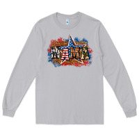 Moon Dust Patriotic Mama Long Sleeve Tee - BundleAndBundleShop