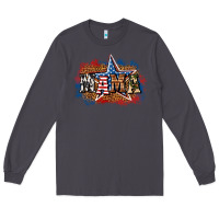 Smoke Patriotic Mama Long Sleeve Tee - BundleAndBundleShop