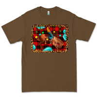 Cacao Christmas rodeo cowboy Premium Tee - JahusDesignShop