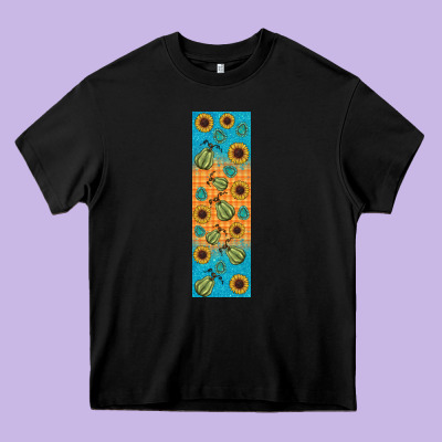Autumn Heavy Core Tee Designed By Bundleandbundleshop