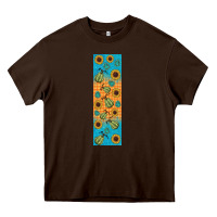 Chocolate Brown autumn Heavy Core Tee - BundleAndBundleShop