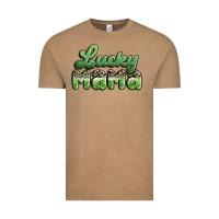Vintage Coffee lucky mama Vintage Tee - MaliasSmallBusiness