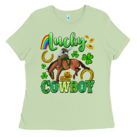 Matcha lucky cowboy Ladies Tee - Artiststas