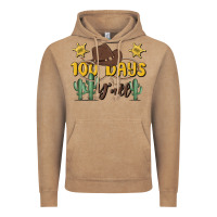 Vintage Coffee 100 days y'all Vintage Hoodie - MaliasSmallBusiness