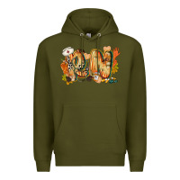 Army Green fall rn Premium Hoodie - CowGirlArtShop
