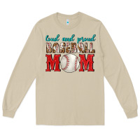Mushroom Loud And Proud Baseball Mom Long Sleeve Tee - BundleAndBundleShop