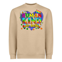 Mushroom LGBTQ Pride Human Kind Be Both Heavyweight Sweatshirt - BundleAndBundleShop