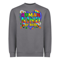 Storm LGBTQ Pride Human Kind Be Both Heavyweight Sweatshirt - BundleAndBundleShop