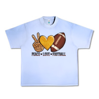 Grape Ice peace love football revize Urban Heavy Tee - AdoDesignShop