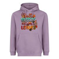 Fall Breeze And Autumn Leaves Heavyweight Hoodie | Teevron