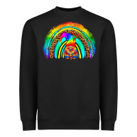 Black LGBTQ Pride Gnome Rainbow Heavyweight Sweatshirt - BundleAndBundleShop
