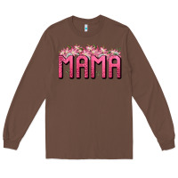 Chestnut Western Mama Long Sleeve Tee - BundleAndBundleShop