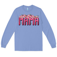 Colony Blue Western Mama Long Sleeve Tee - BundleAndBundleShop