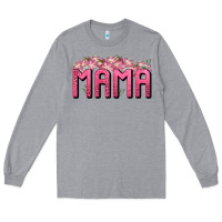 Heather Grey Western Mama Long Sleeve Tee - BundleAndBundleShop