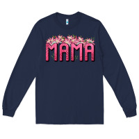 Navy Western Mama Long Sleeve Tee - BundleAndBundleShop