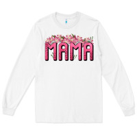 White Western Mama Long Sleeve Tee - BundleAndBundleShop