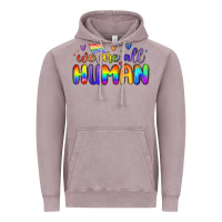 Vintage Zinc we are all human Vintage Hoodie - MaliasSmallBusiness