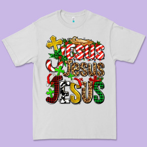 Jesus Jesus Jesus Premium Tee Designed By Adodesignshop