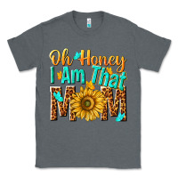 Charcoal Heather oh honey i am that mom Classic Tee - NancyCooperArtShop