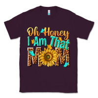 Plum oh honey i am that mom Classic Tee - NancyCooperArtShop