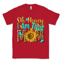 Red oh honey i am that mom Classic Tee - NancyCooperArtShop