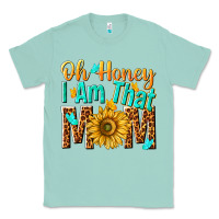 Seafoam oh honey i am that mom Classic Tee - NancyCooperArtShop