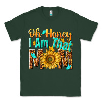Sports Green oh honey i am that mom Classic Tee - NancyCooperArtShop