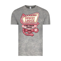 Cloud Rock cupids howdy lodge find your cowboy open Vintage Tee - MaliasSmallBusiness