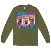 Army Green Western Mom Coffee Cups Tumbler Long Sleeve Tee - BundleAndBundleShop