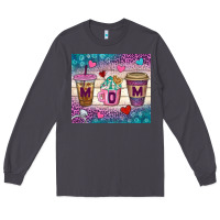 Smoke Western Mom Coffee Cups Tumbler Long Sleeve Tee - BundleAndBundleShop