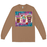 Western Mom Coffee Cups Tumbler Long Sleeve Tee | Teevron