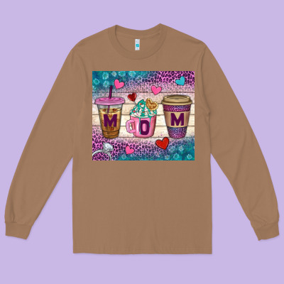 Western Mom Coffee Cups Tumbler Long Sleeve Tee Designed By Bundleandbundleshop
