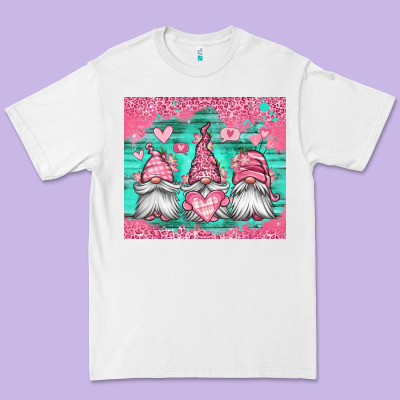 Valentines Day Gnomes Premium Tee Designed By Jasminsmagicworld