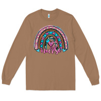 Toasted Coconut leopard cowhide nurse rainbow Long Sleeve Tee - JahusDesignShop