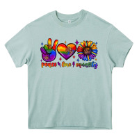 Peace Love Equality Heavy Core Tee | Teevron