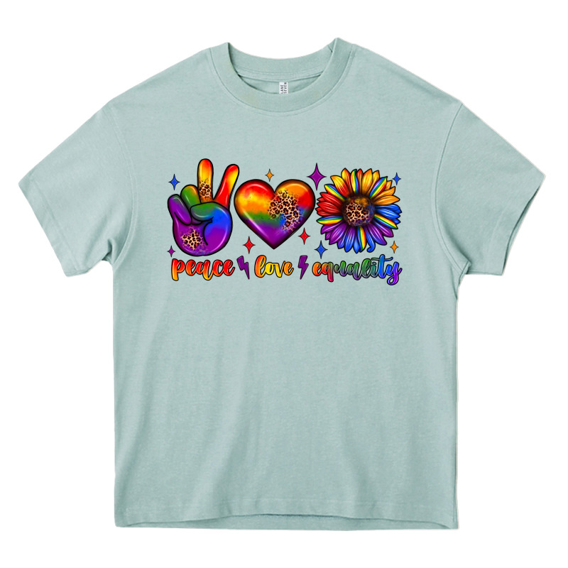 Peace Love Equality Heavy Core Tee by JahusDesignShop | Teevron