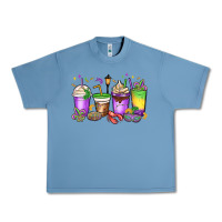 Mardi Gras Coffee Cups Urban Heavy Tee | Teevron