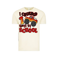 Vintage Arctic i crushed 100 days of school monster truck Vintage Tee - MaliasSmallBusiness