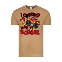 Vintage Camel i crushed 100 days of school monster truck Vintage Tee - MaliasSmallBusiness