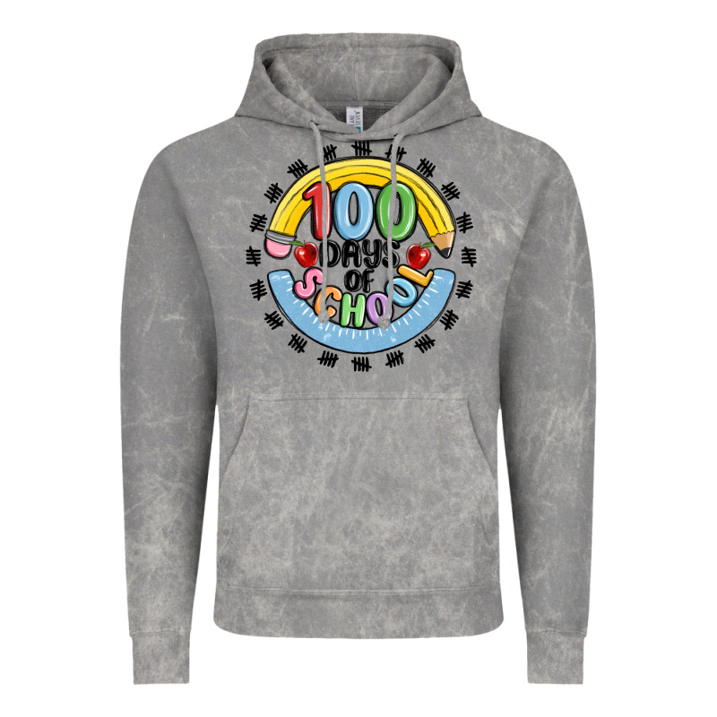 100 Days Of School Vintage Hoodie by MaliasSmallBusiness | Teevron