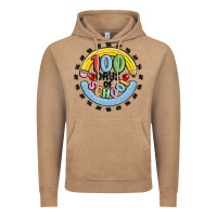 Vintage Coffee 100 days of school Vintage Hoodie - MaliasSmallBusiness
